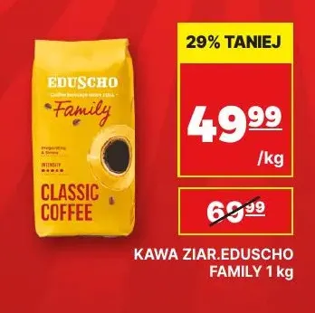 Kawa ziarnista Eduscho Family promocja w API Market
