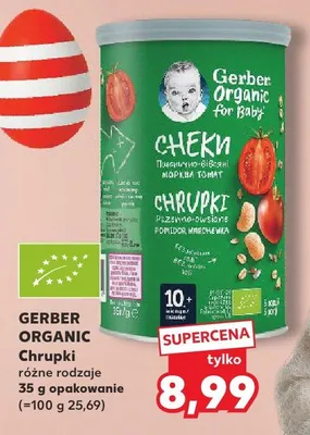 Chrupki Organic różne rodzaje promocja w Kaufland