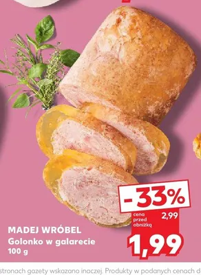Golonko w galarecie Madej Wróbel promocja w Kaufland