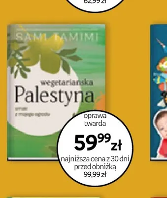 Książka Palestyna wegetariańska Sami Tamimi promocja w Empik