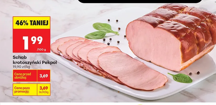 Schab krotoszyński Pekpol promocja w Biedronka