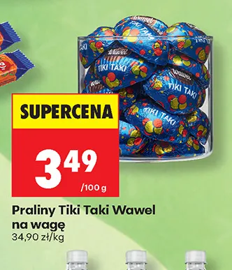 Praliny Tiki Taki Wawel na wagę promocja w Biedronka