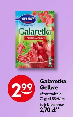 Galaretka truskawkowa promocja w Żabka