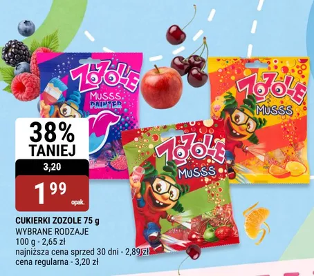Cukierki Zozole Musss Painter 75g promocja w bi1