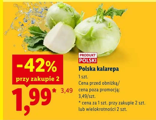 Kalarepa polska promocja w Lidl
