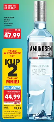 Wódka Amundsen promocja w Kaufland