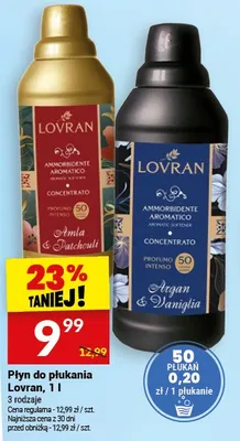 Płyn do płukania Lovran promocja w Twój Market