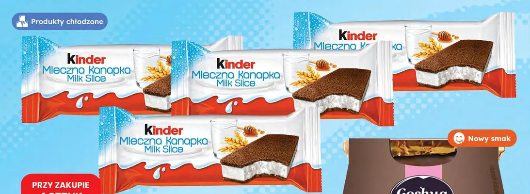 Mleczna kanapka promocja w Dino