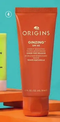 Krem do twarzy Origins Ginzing Energy-Boosting Tinted Moisturizer SPF 40 promocja w Super-Pharm