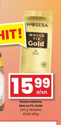 Kawa mielona Woseba Mocca Fix Gold promocja w emma MARKET