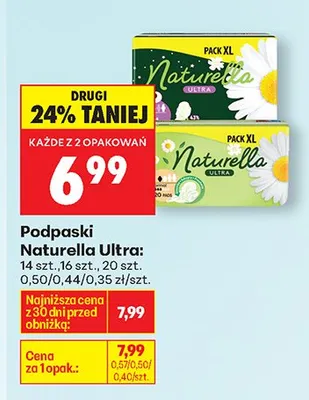 Podpaski Ultra promocja w Biedronka