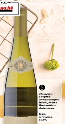 Wino Pinot Gris A.C. białe, półsłodkie promocja w Intermarche