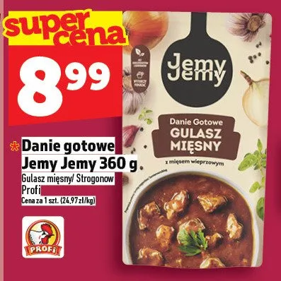 Danie gotowe Jemy Jemy 360g promocja w TOPAZ