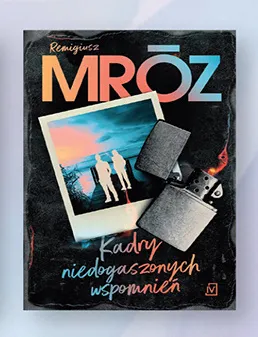 Książka Kadry niedogaszonych wspomnień Remigiusz Mróz promocja w Biedronka