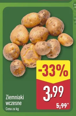 Ziemniaki wczesne promocja w Aldi