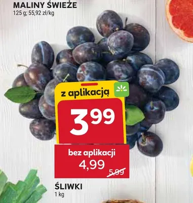 Śliwki promocja w Stokrotka