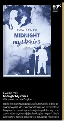 Książka Midnight Mysteries Ewa Remek promocja w Empik