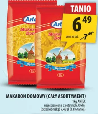 Makaron domowy promocja w Arhelan