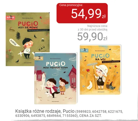 Książka Pucio na wsi promocja w Smyk