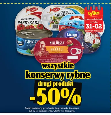 Filety z makreli Graal promocja w TOPAZ