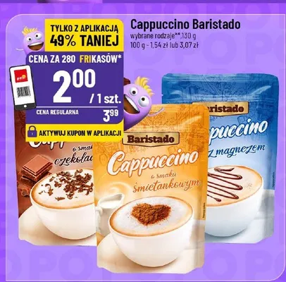 Cappuccino śmietankowe promocja w POLOmarket