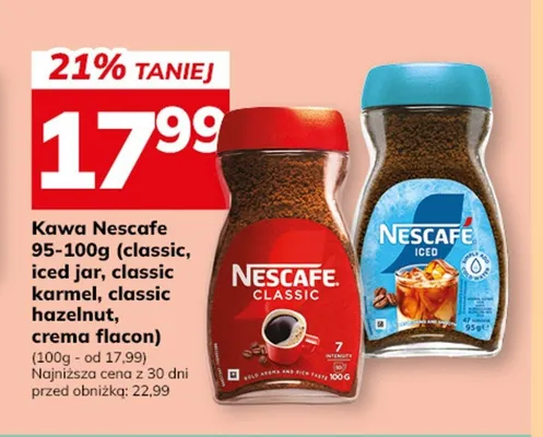 Kawa rozpuszczalna Nescafe Crema Flacon promocja w Hitpol