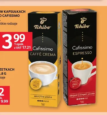 Kawa w kapsułkach Tchibo Cafissimo promocja w Selgros