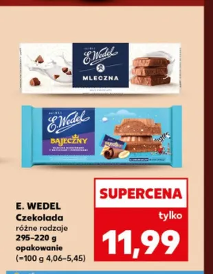Czekolada mleczna promocja w Kaufland