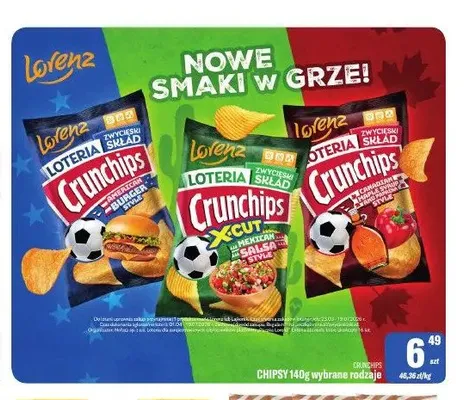 Chipsy Lorenz Crunchips promocja w Tomi Markt