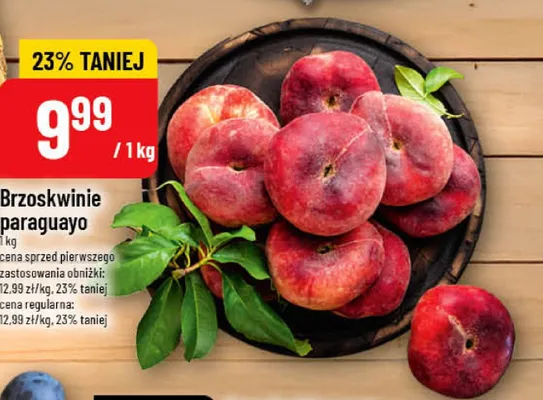 Brzoskwinie paraguayo promocja w POLOmarket