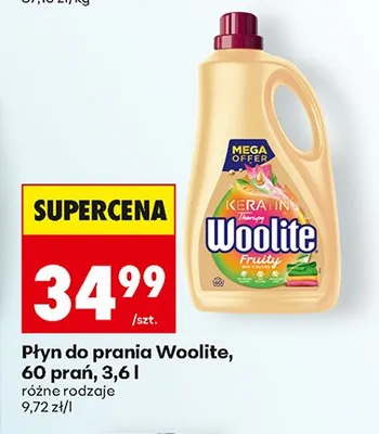 Płyn do prania Woolite promocja w Biedronka