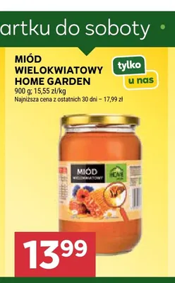 Miód wielokwiatowy Home Garden promocja w Stokrotka