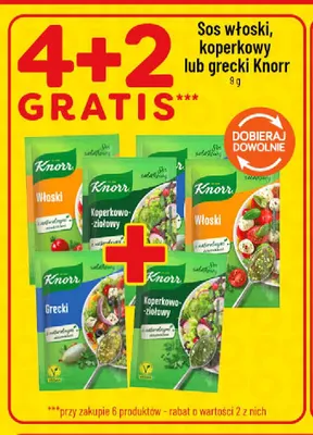 Sos włoski Knorr promocja w POLOmarket
