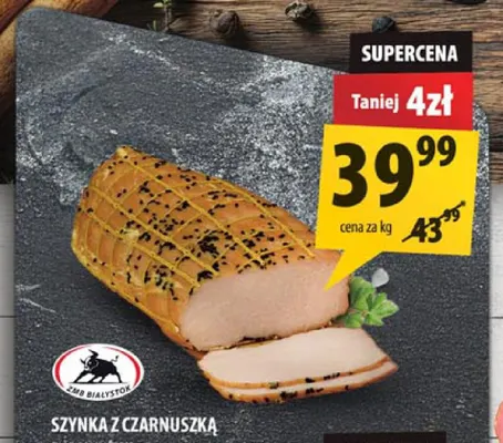Szynka z czarnuszką ZMB Białystok promocja w Arhelan