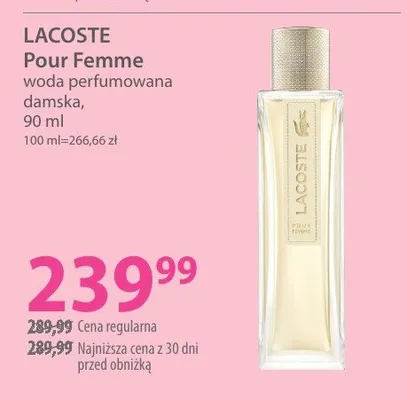 Woda perfumowana promocja w Hebe