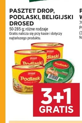 Pasztet Drop Drosed promocja w Stokrotka