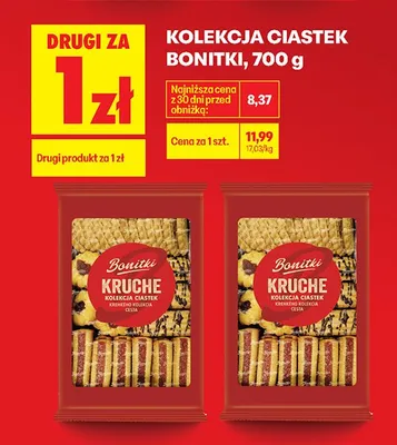 Kolekcja ciastek Bonitki promocja w Biedronka