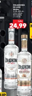 Wódka De Luxe różne rodzaje 0,5 l Żołądkowa promocja w Kaufland