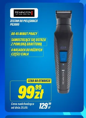 Zestaw do pielęgnacji Remington PG3000 promocja w RTV EURO AGD