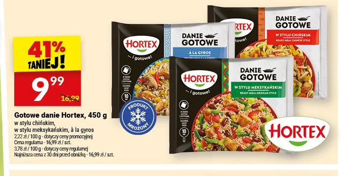 Gotowe danie Hortex w stylu chińskim promocja w Twój Market