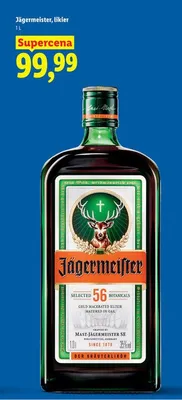 Likier Jägermeister promocja w Lidl