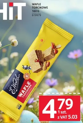 Wafle torcikowe 160 g promocja w Selgros