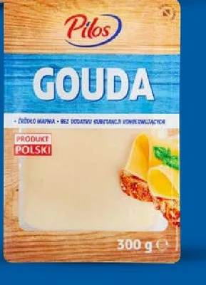 Ser żółty w plastrach Gouda promocja w Lidl