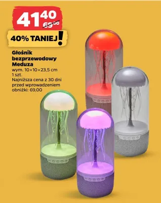 Głośnik bezprzewodowy Meduza promocja w Netto