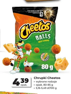 Chrupki Cheetos Balls Cheese promocja w Odido