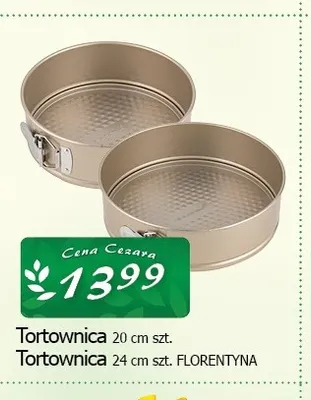 Tortownica Florentyna 24 cm promocja w CEZAR Delikatesy
