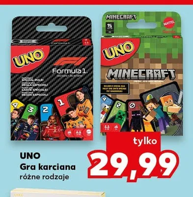 Gra karciana UNO promocja w Kaufland