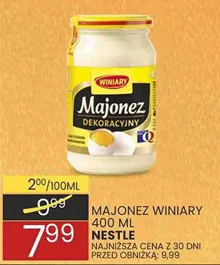 Majonez winiary promocja w Wafelek