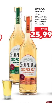 Likier Soplica Gorzka z miętą promocja w Kaufland
