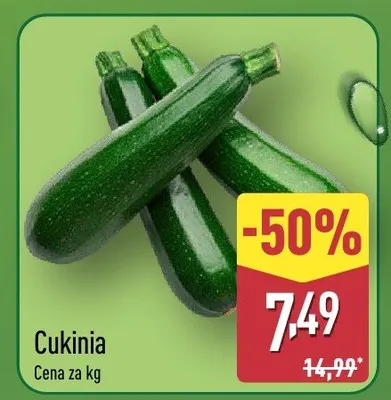Cukinia promocja w Aldi